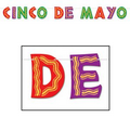 Glittered Cinco De Mayo Streamer